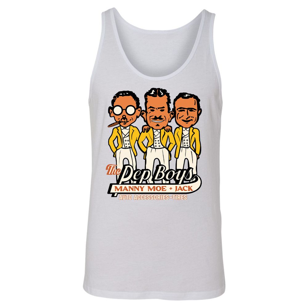 Unisex Jersey Tank - EEGS2D3R - White - 1