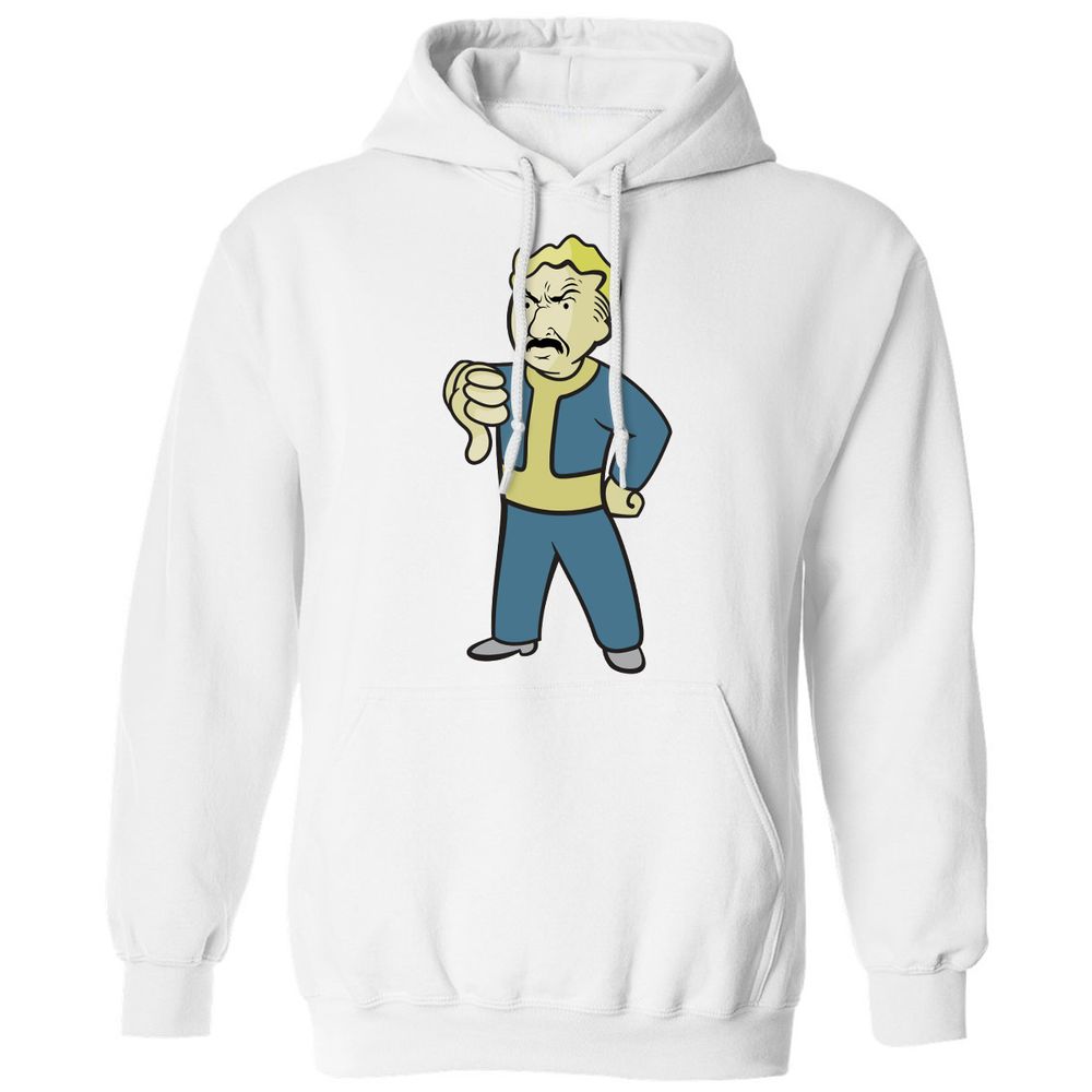 Classic Unisex Hoodie - 8JL2NZYE - White - 1