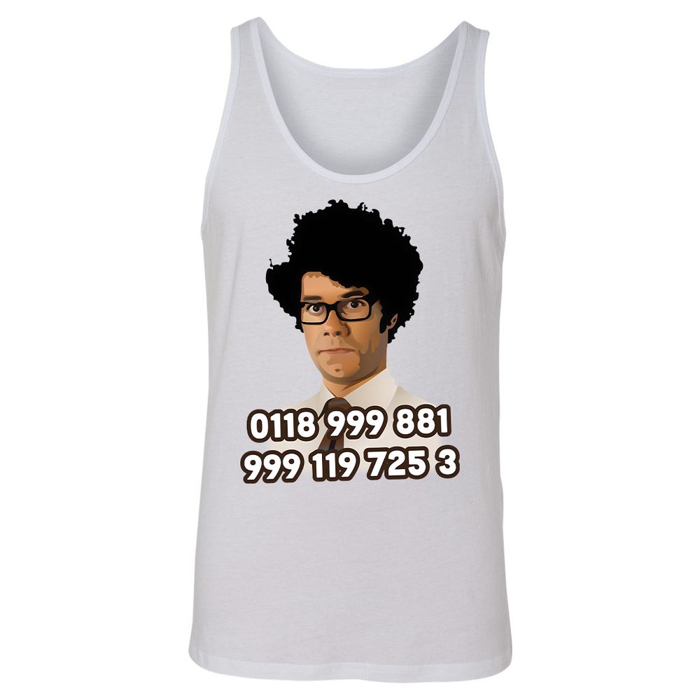 Unisex Jersey Tank - MD8GVSQL - White - 1