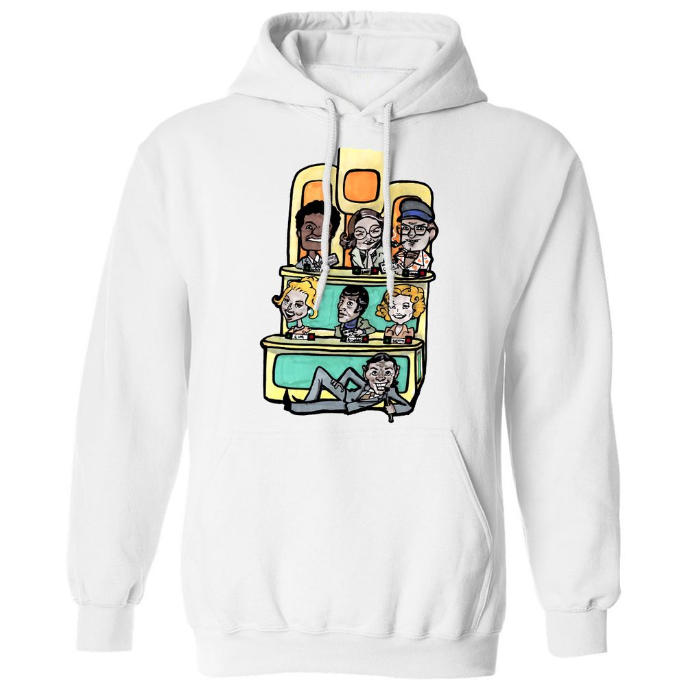 Classic Unisex Hoodie - XJBP51B9 - White - 1