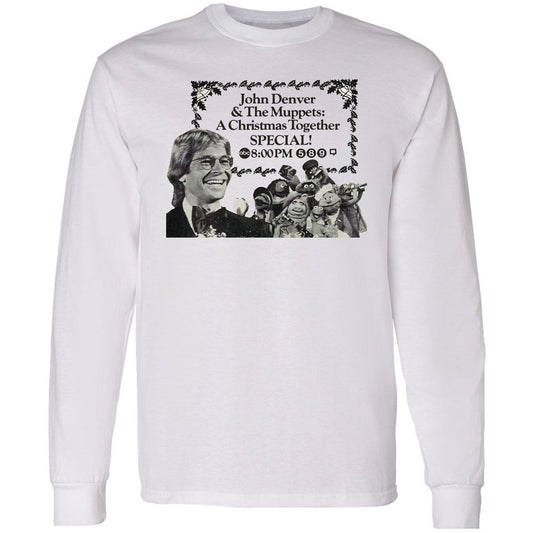 John Denver and Muppet - White - 1
