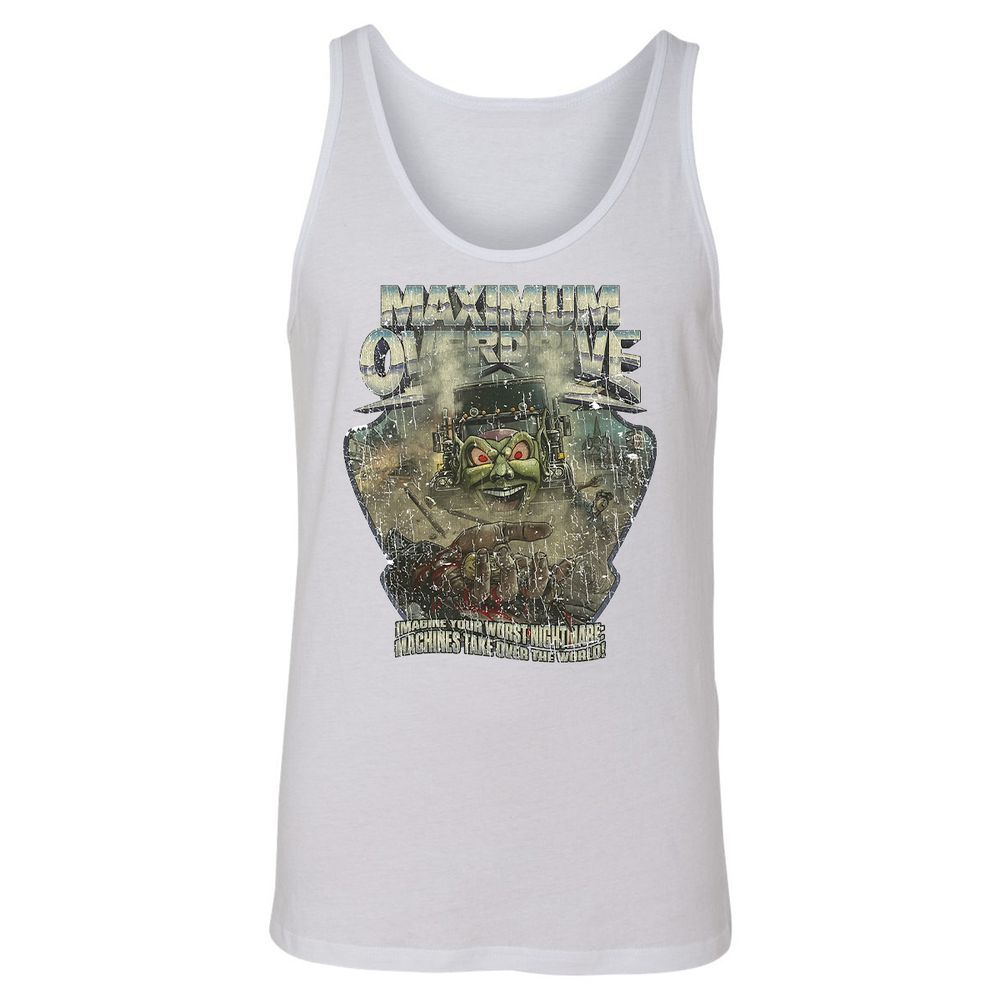 Unisex Jersey Tank - QH4L7K6L - White - 1