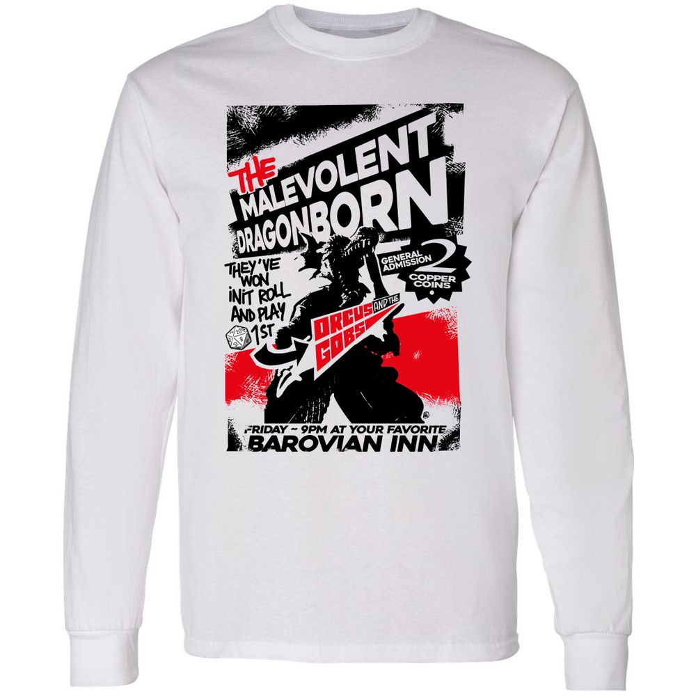 Long Sleeve T-Shirt - DH42YDPM - White - 1