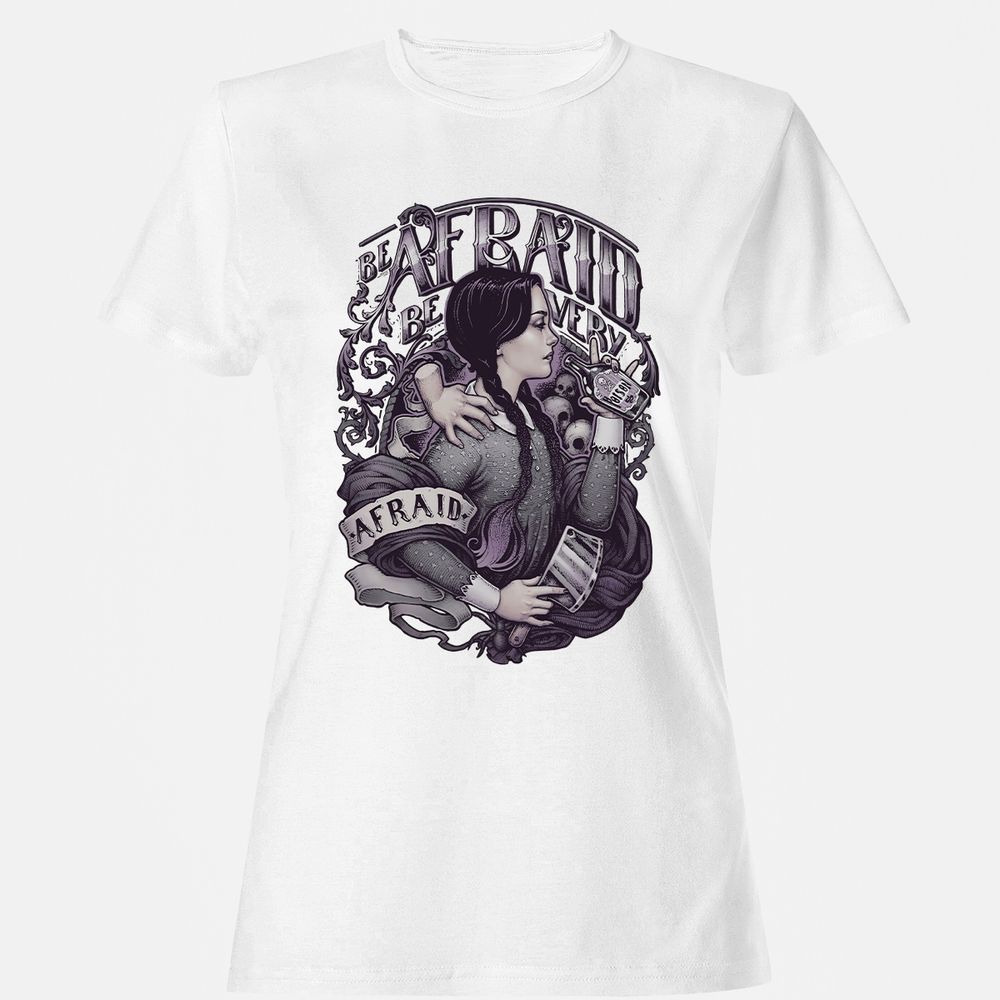 Women's T-Shirt - HRV6NQ1B - White - 1