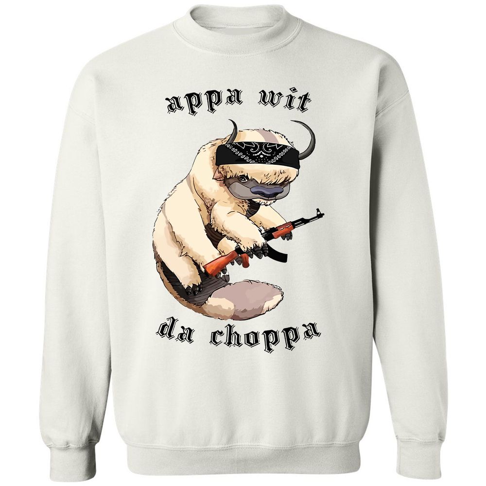 Classic Unisex Sweatshirt - 7F9XK7H8 - White - 1