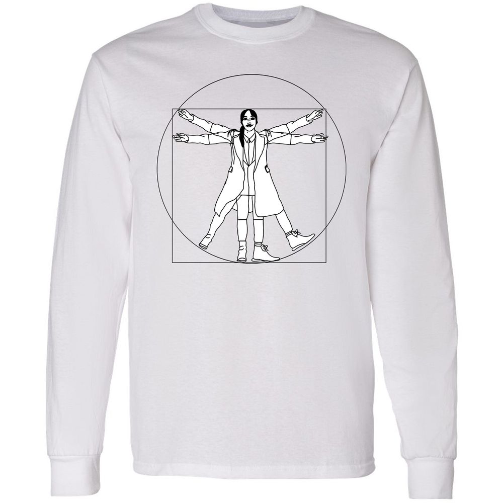 Vitruvian Philomena Cunk - Cunk on Earth - White - 1