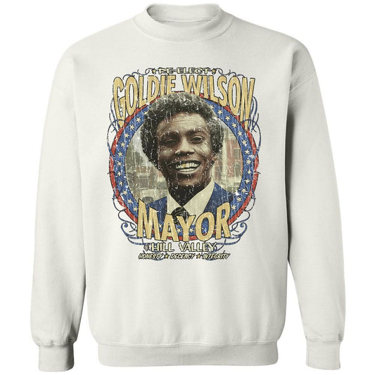 Re-Elect Mayor Goldie Wilson - White - 1