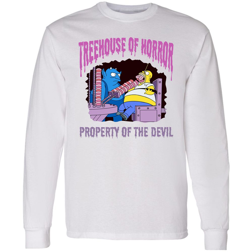 Long Sleeve T-Shirt - VBTU6J8V - White - 1