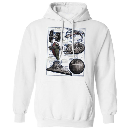 Classic Unisex Hoodie - Q48MY39B - White - 1