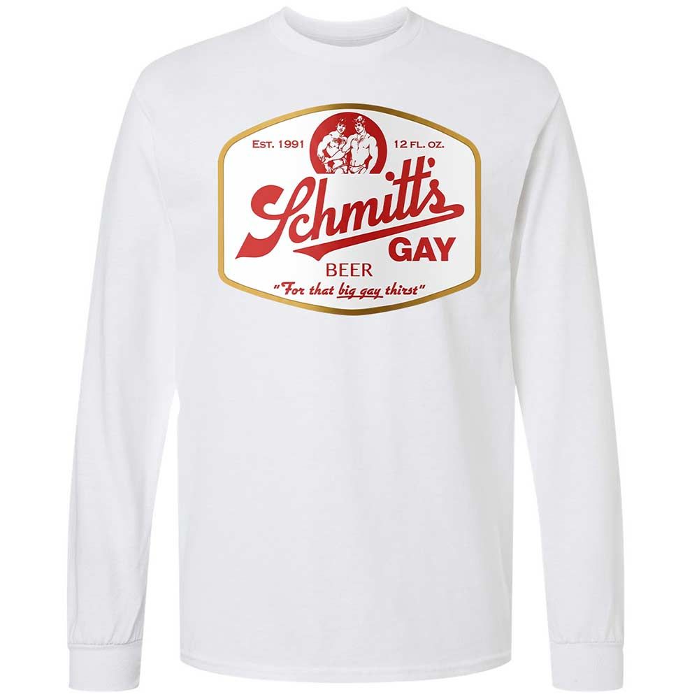 Schmitt's Gay Beer - White - 1
