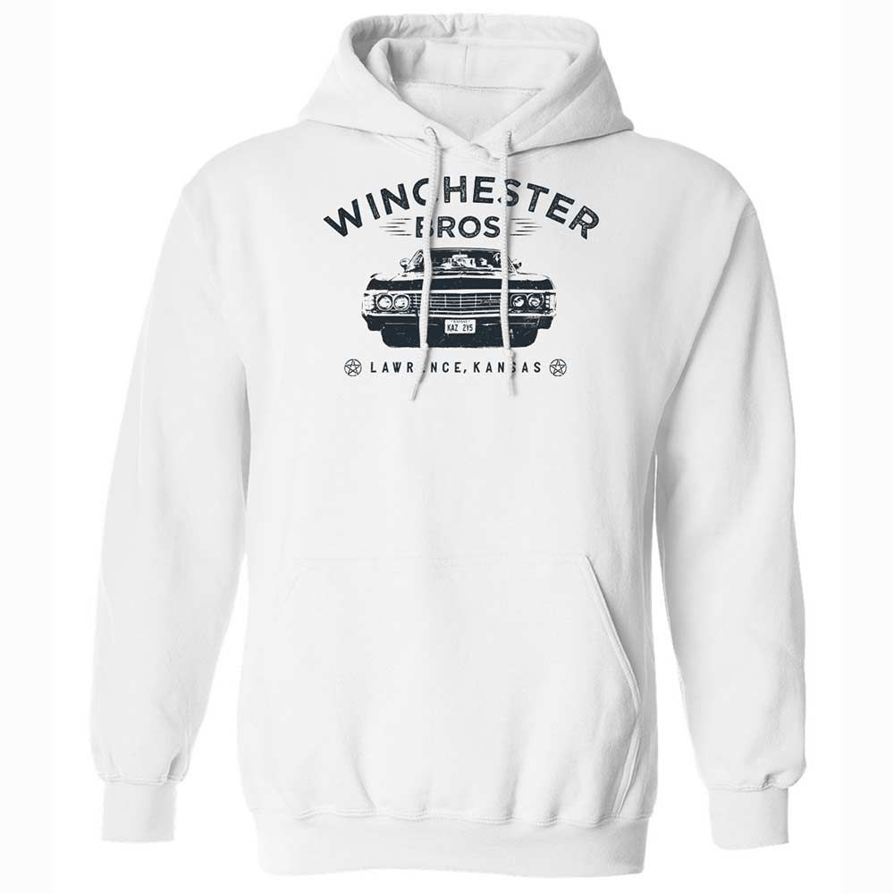 Classic Unisex Hoodie - TVFLUPZV - White - 1