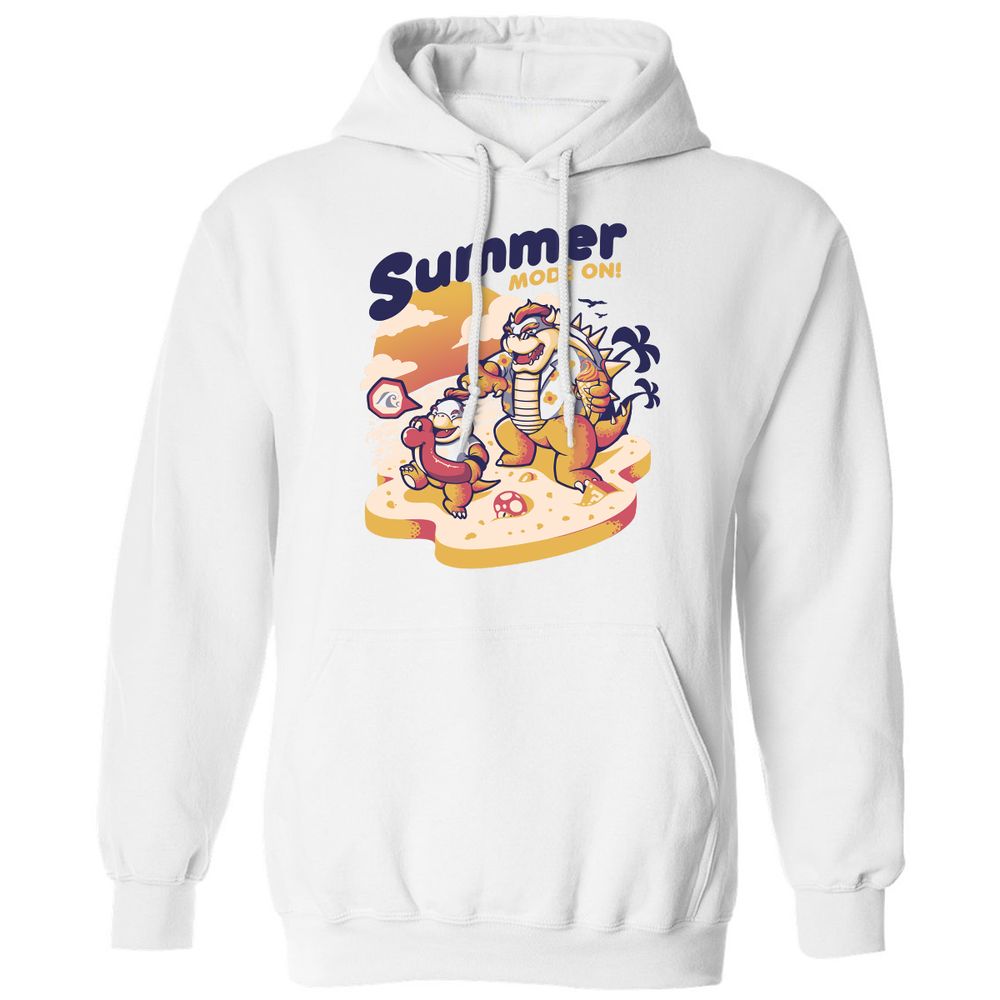 Classic Unisex Hoodie - NJ6473ES - White - 1