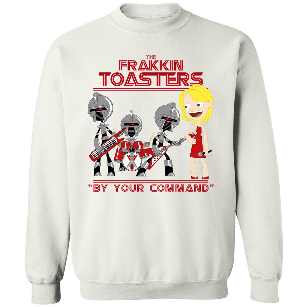 The Frakkin Toasters - White - 1