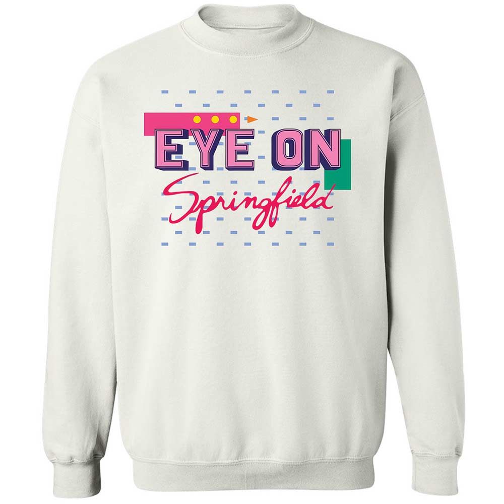 Eye On Springfield - White - 1