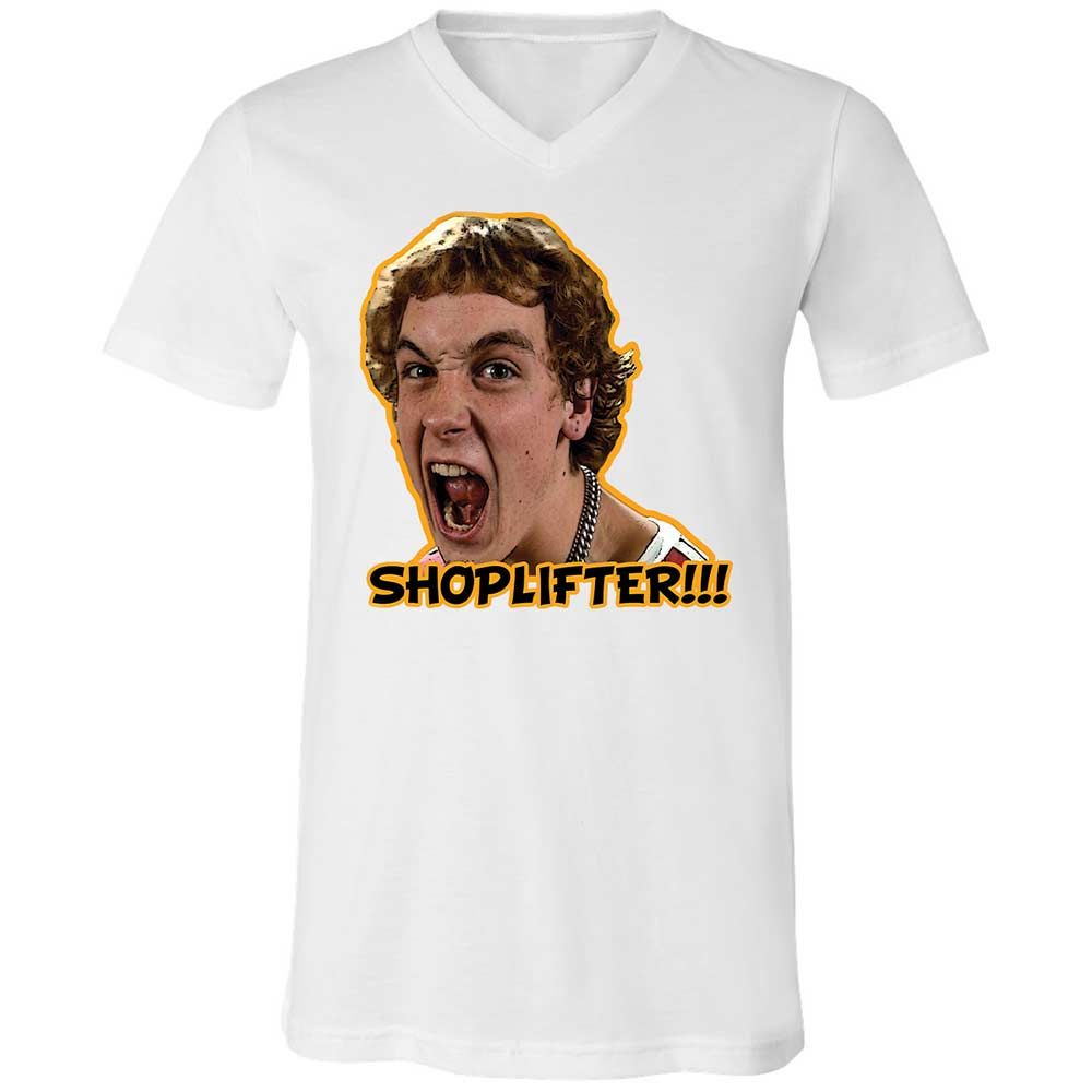 Unisex V-Neck T-Shirt - 6ELZL3UU - White - 1