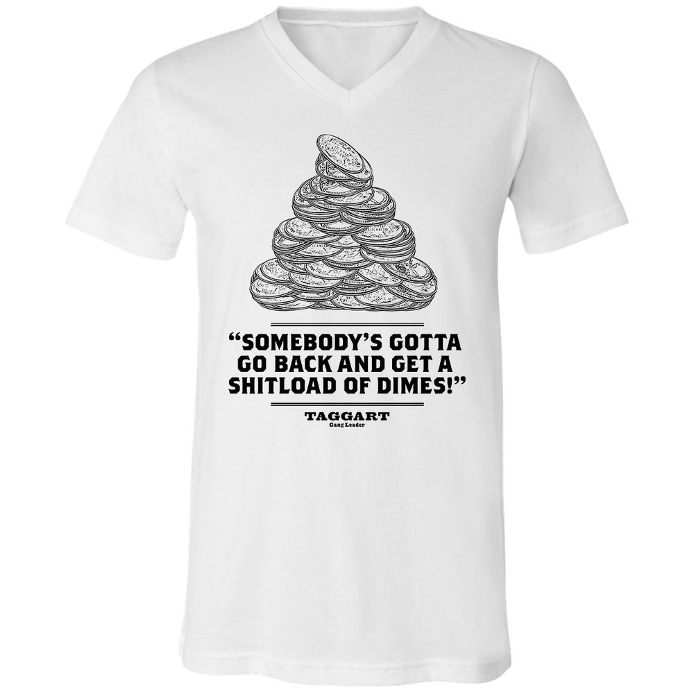 Unisex V-Neck T-Shirt - RCCSF3K4 - White - 1