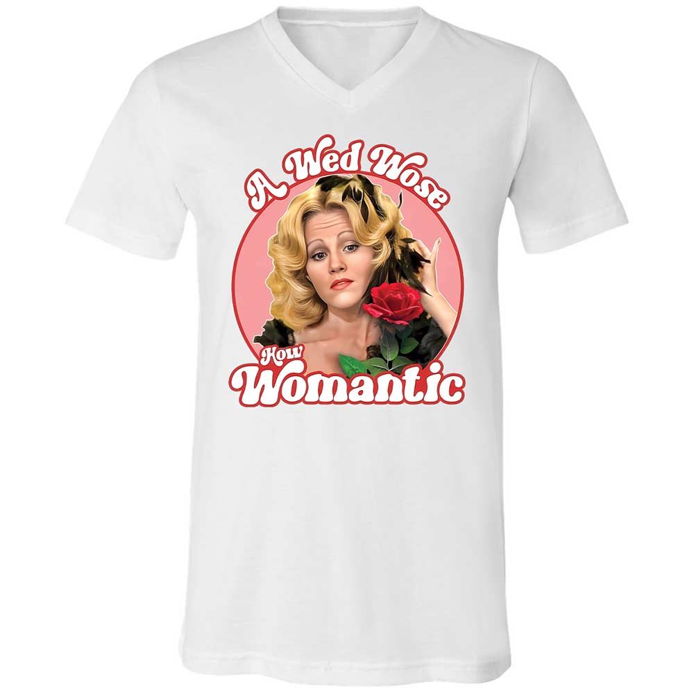 Unisex V-Neck T-Shirt - G4YD5EPZ - White - 1
