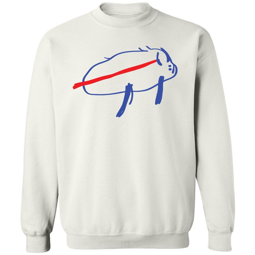 Classic Unisex Sweatshirt - S4GZN3QE - White - 1