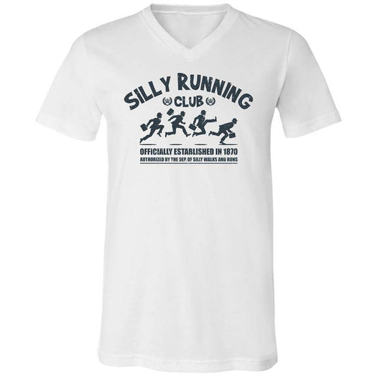 Unisex V-Neck T-Shirt - XC7GA3U8 - White - 1