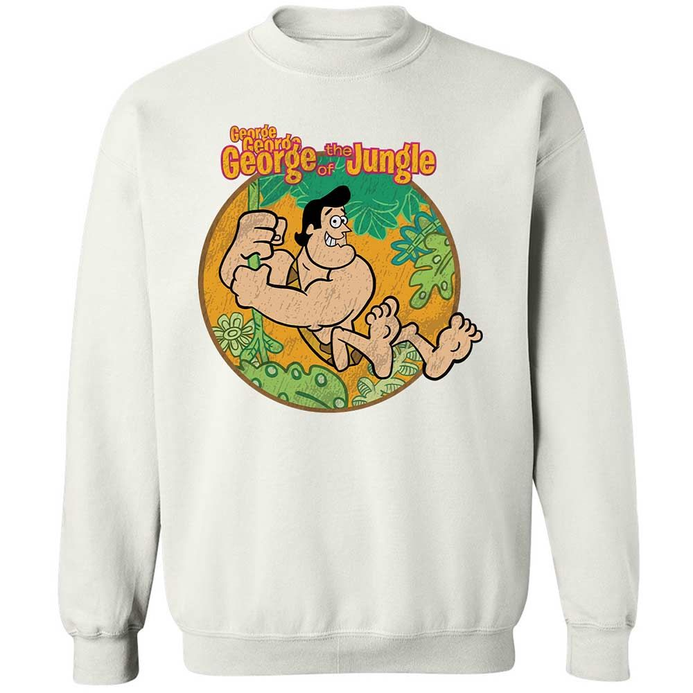 Classic Unisex Sweatshirt - SR3AWW8F - White - 1
