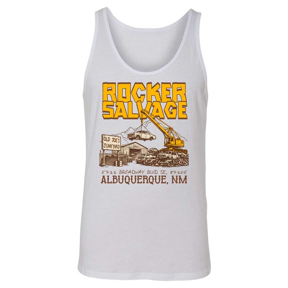 Unisex Jersey Tank - PBTQBER7 - White - 1