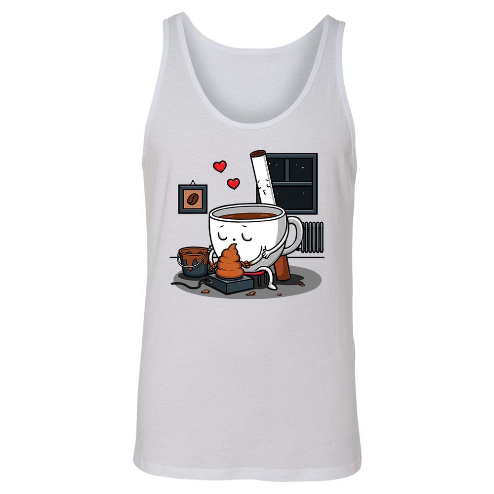 Unisex Jersey Tank - 6GT36FQC - White - 1