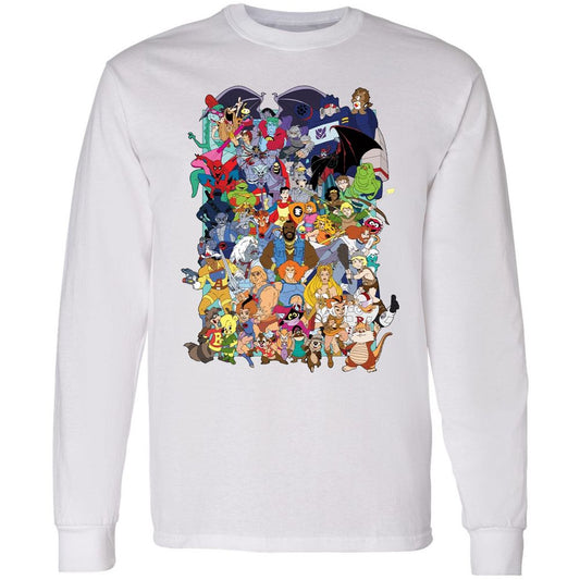 Long Sleeve T-Shirt - NL8B7XJM - White - 1