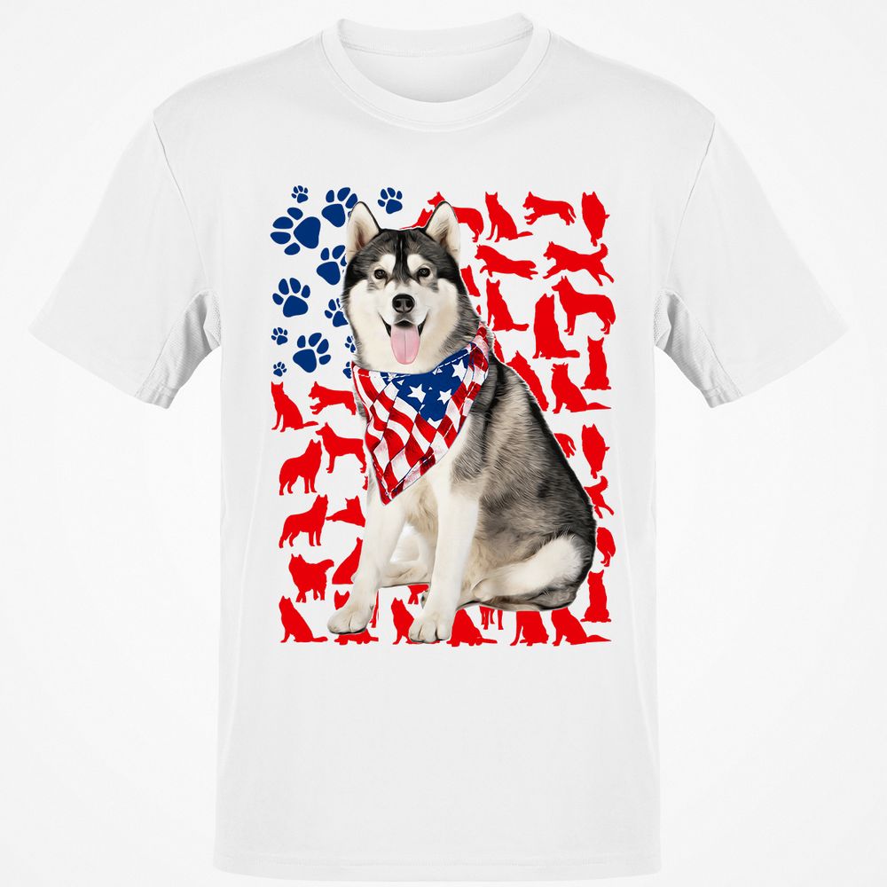Classic Unisex T-Shirt - L12NK77Y - White - 1