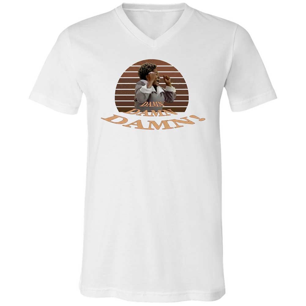 Unisex V-Neck T-Shirt - WFFFZ6DF - White - 1