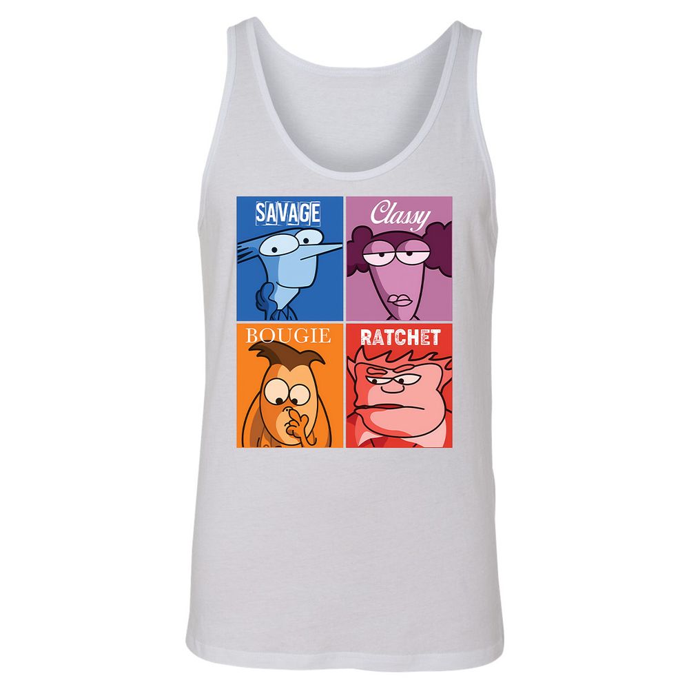 Unisex Jersey Tank - XGV6JA87 - White - 1