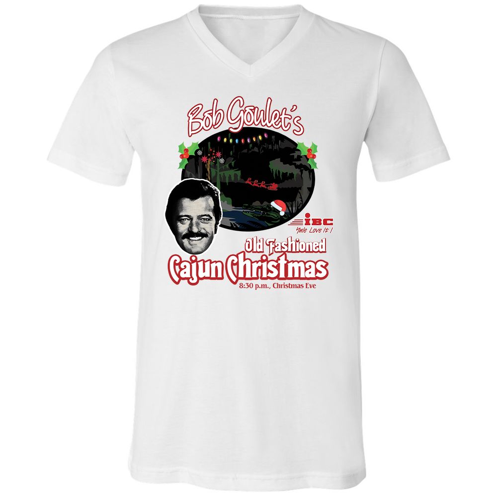 Unisex V-Neck T-Shirt - 9S88ZTGC - White - 1