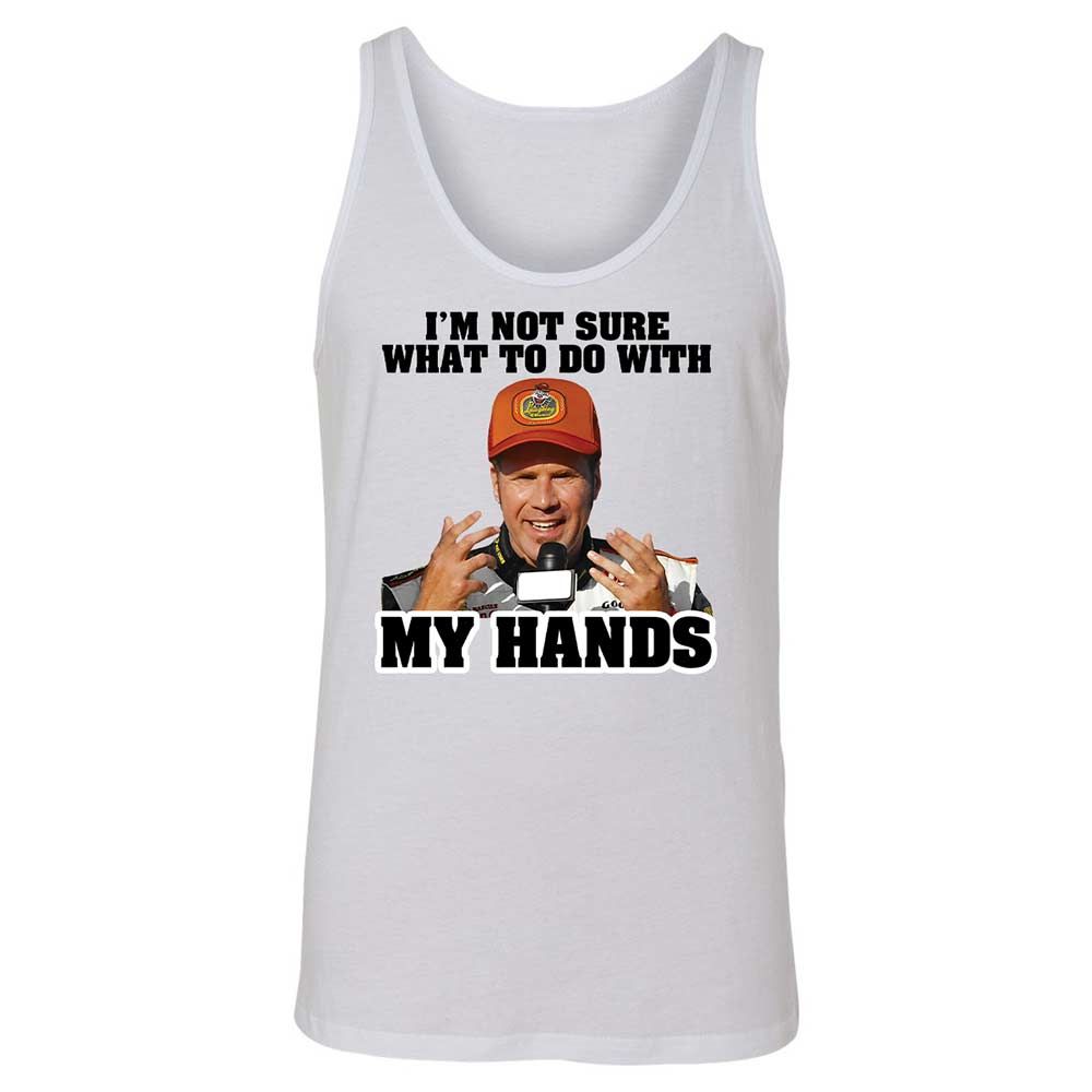 I'm Not Sure What To Do With My Hands - White - 1