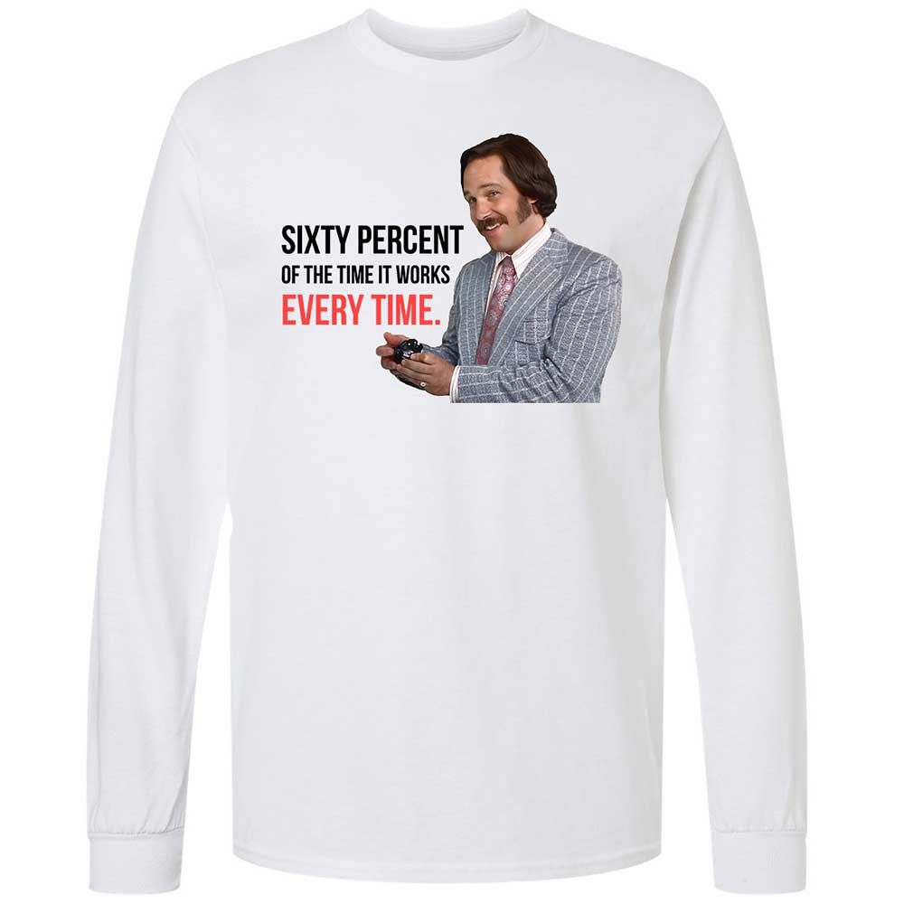 Long Sleeve T-Shirt - VZTFAA6U - White - 1