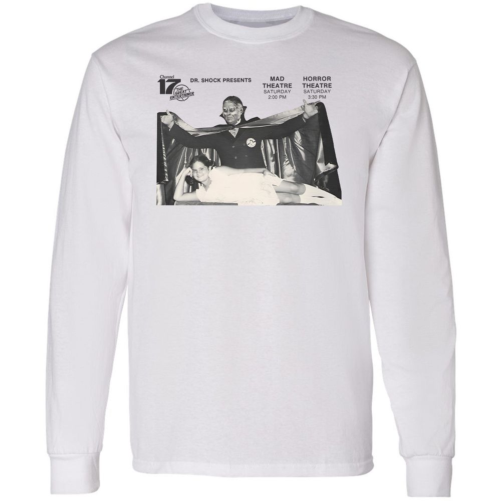 Long Sleeve T-Shirt - 5RAYFNUD - White - 1