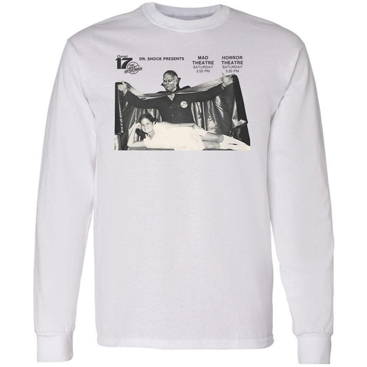 Long Sleeve T-Shirt - 5RAYFNUD - White - 1