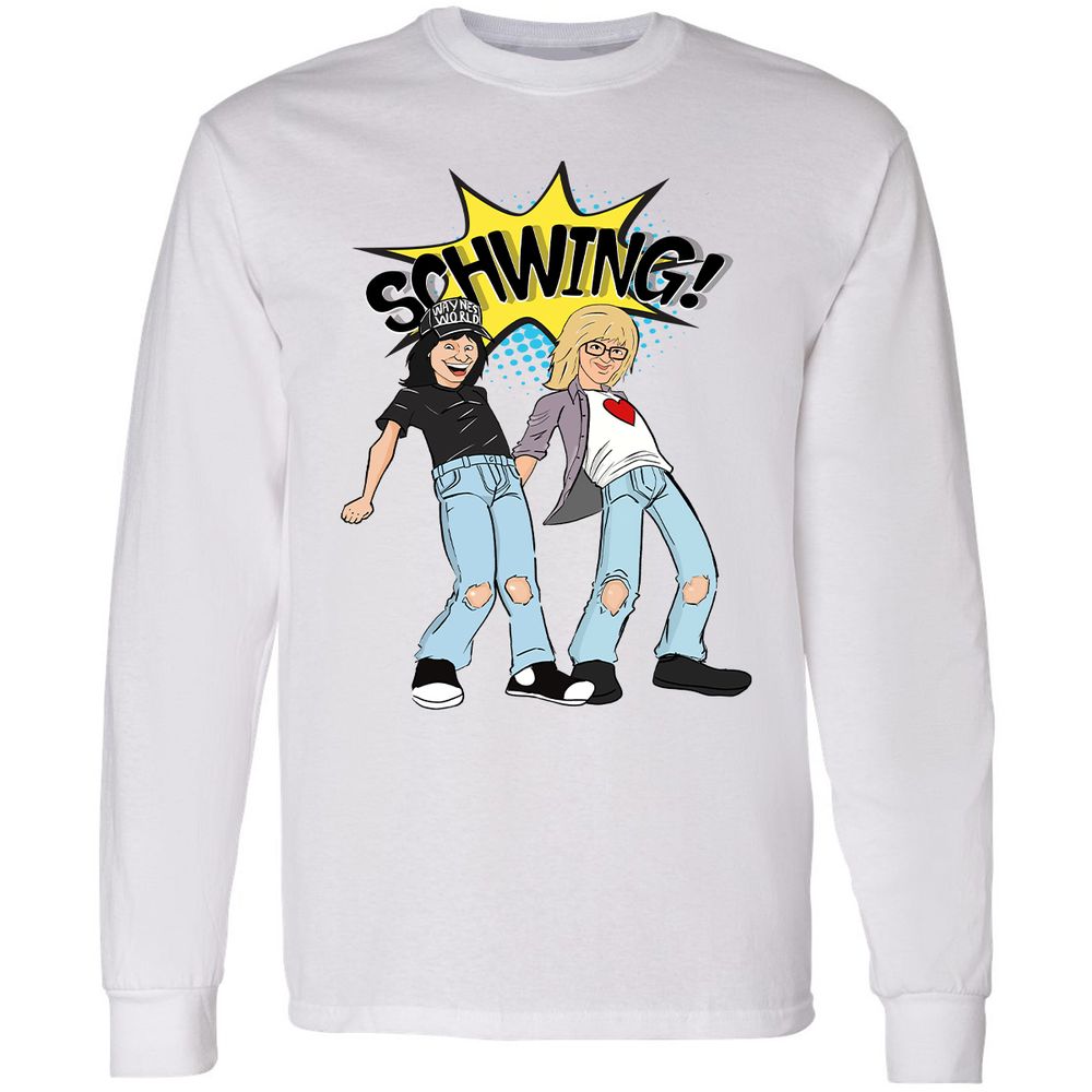 Long Sleeve T-Shirt - EBQ3QCQZ - White - 1