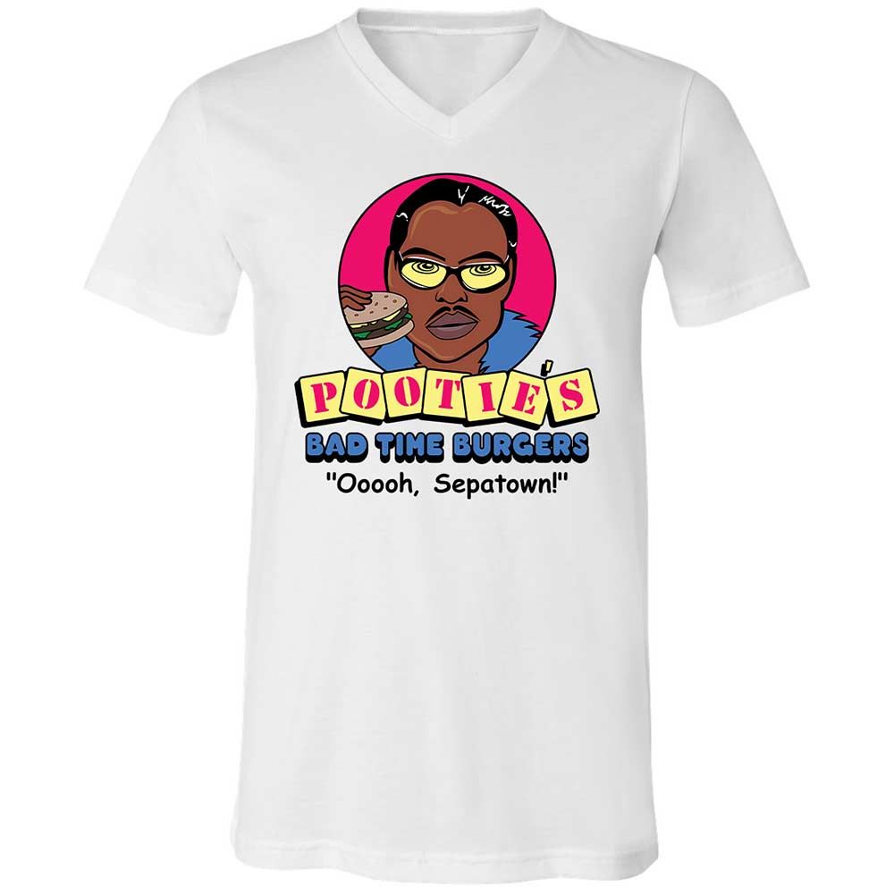 Pootie's Bad Time Burgers - White - 1