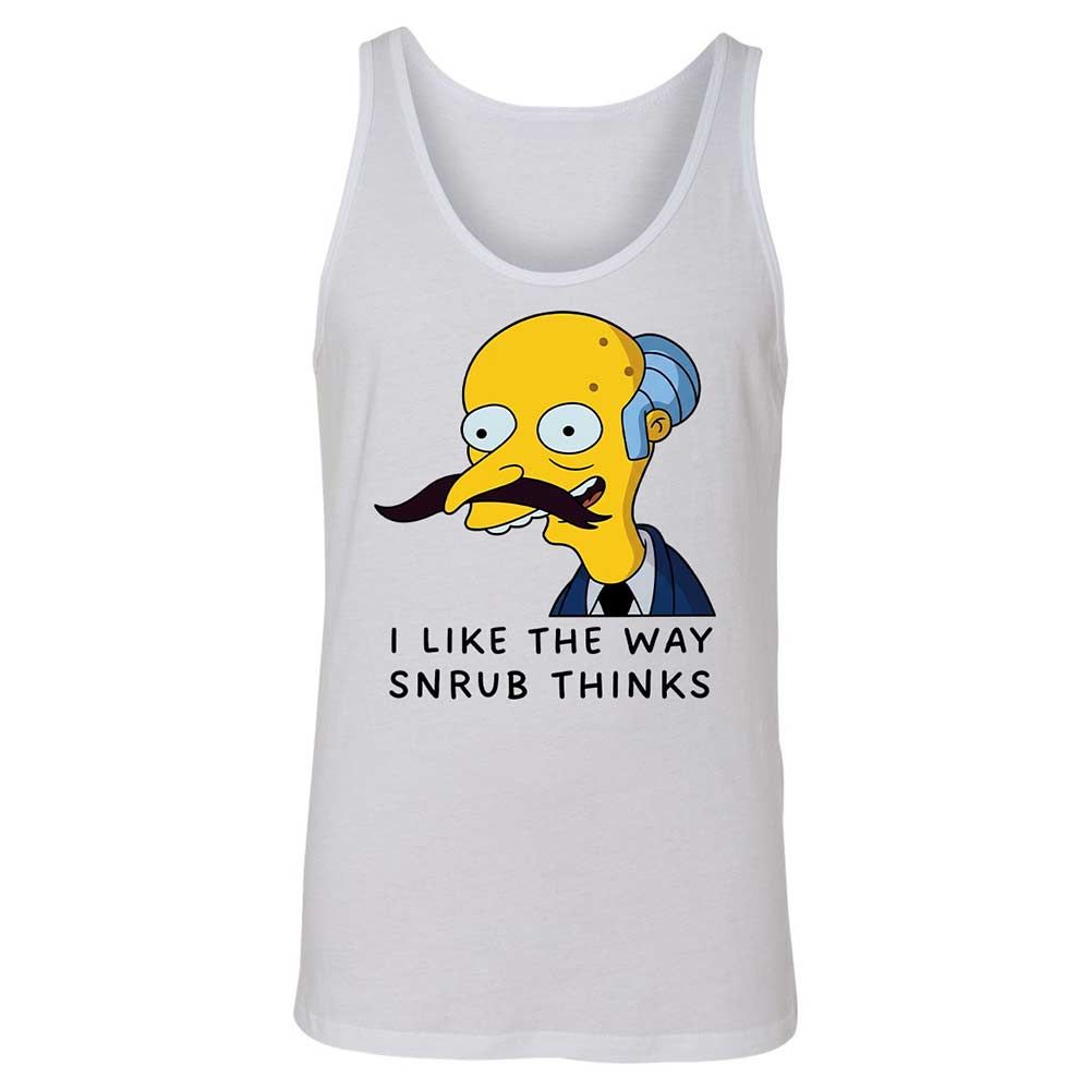 I Like the Way Snrub Thinks - White - 1
