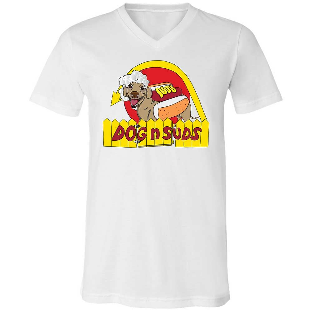 Dog n Suds Dachshund - White - 1