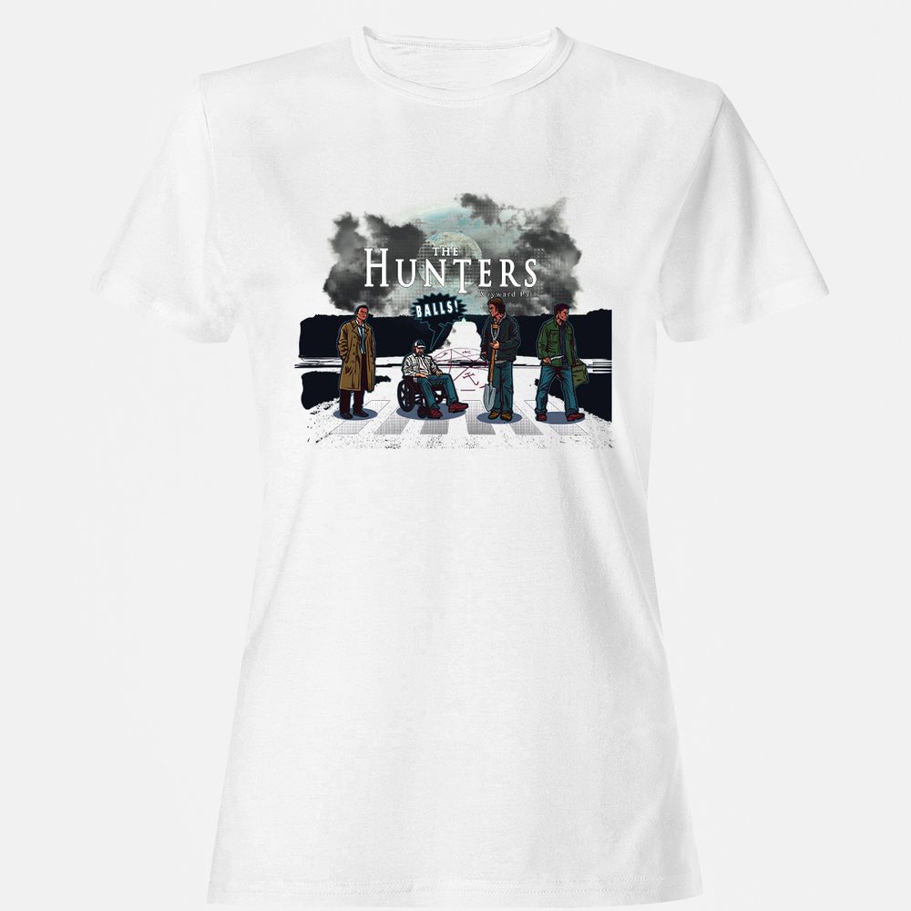 Women's T-Shirt - E6RH3PVZ - White - 1