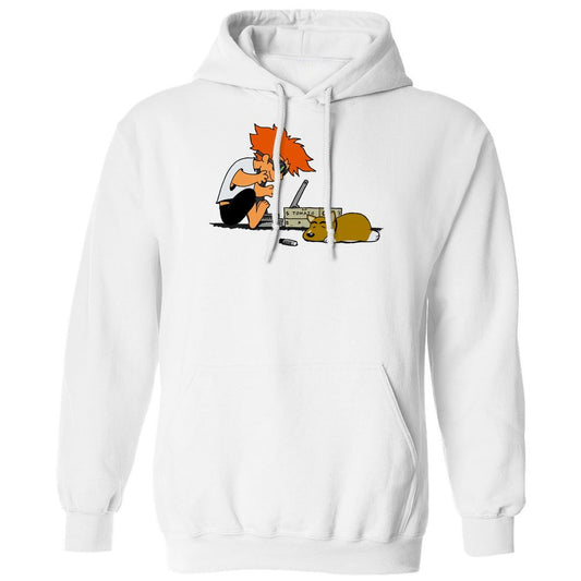 Classic Unisex Hoodie - Q1VA4LUJ - White - 1