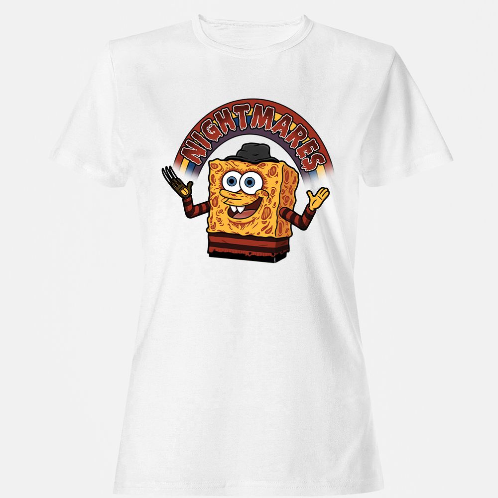 Women's T-Shirt - BDL7VBQP - White - 1