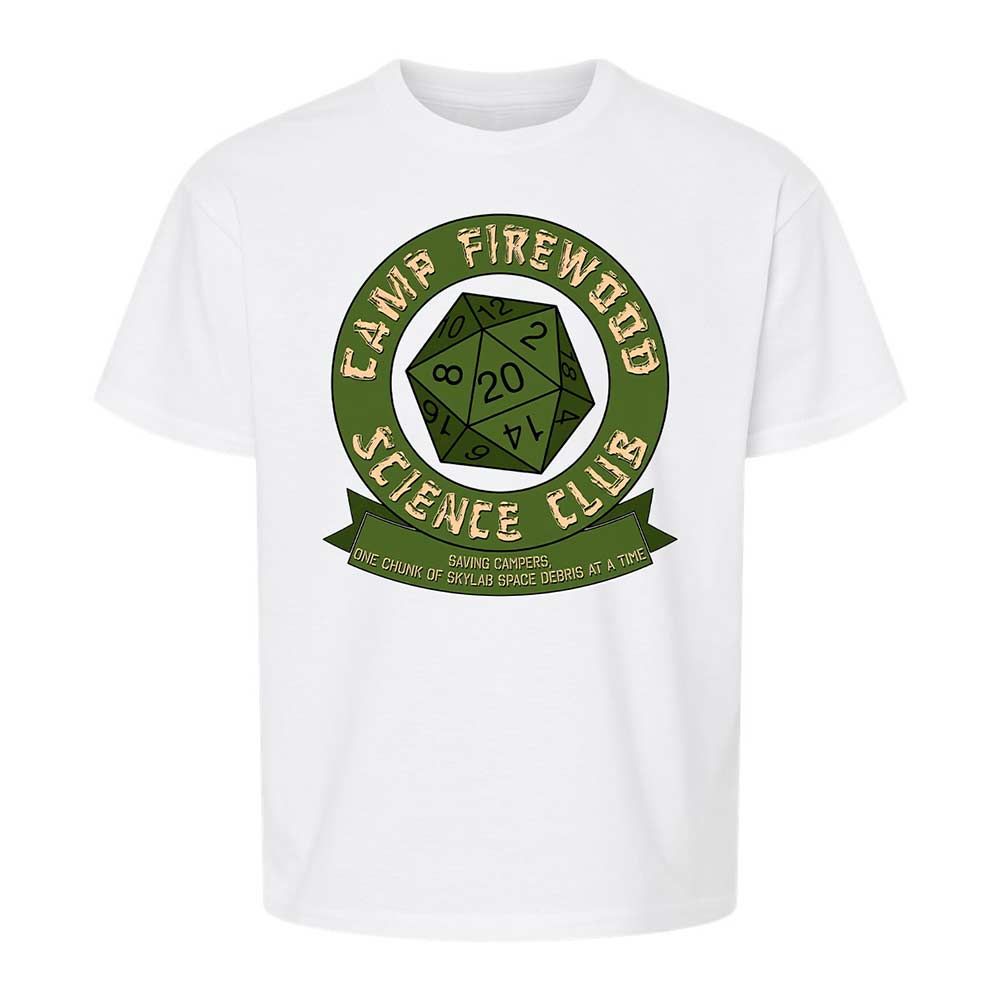 Camp Firewood Science Club - White - 1