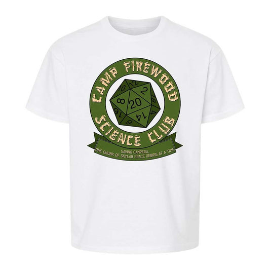 Camp Firewood Science Club - White - 1