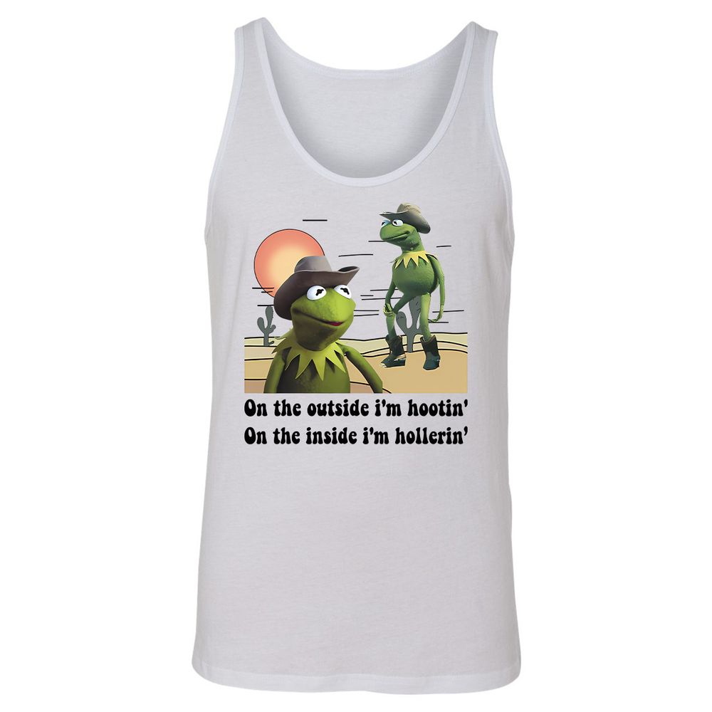 Unisex Jersey Tank - JHWP9K8Y - White - 1