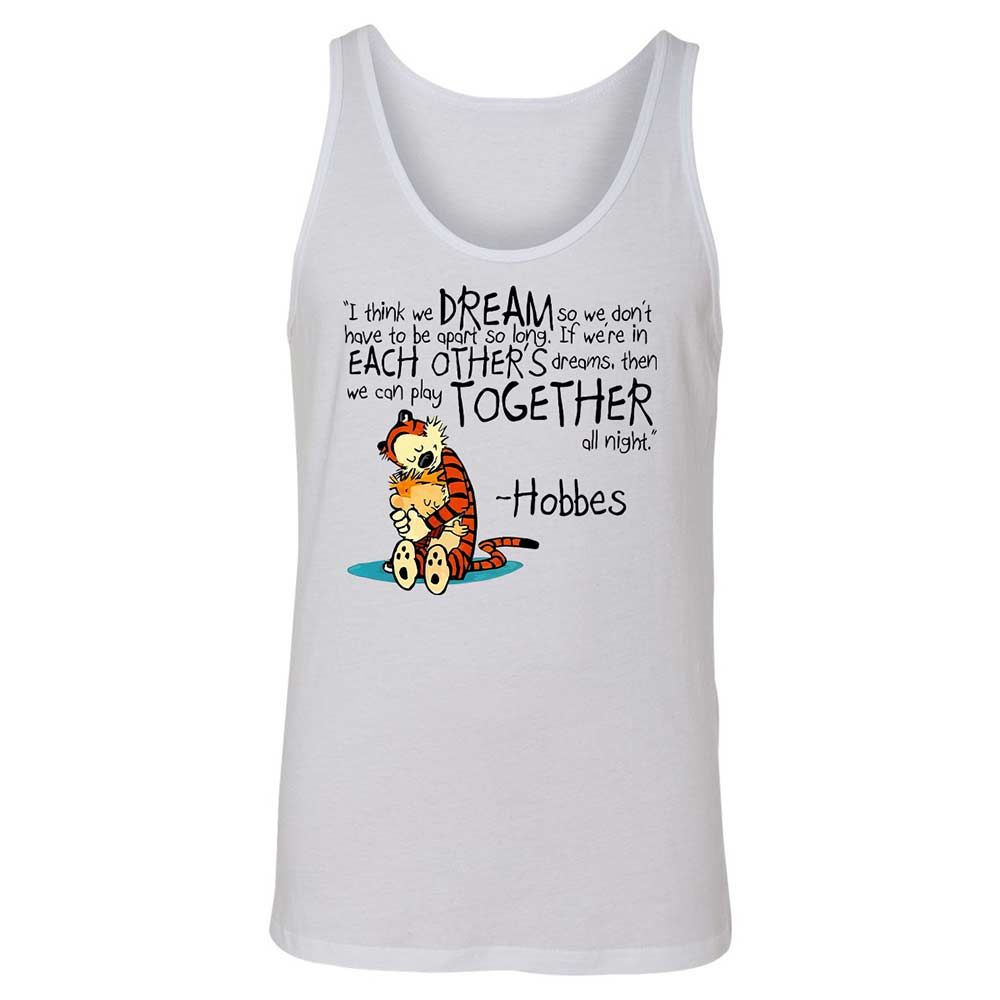 Calvin Hobbes Dreams - White - 1
