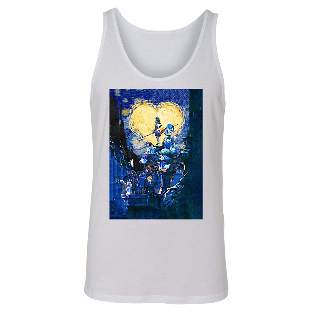 Unisex Jersey Tank - QUA88TEH - White - 1
