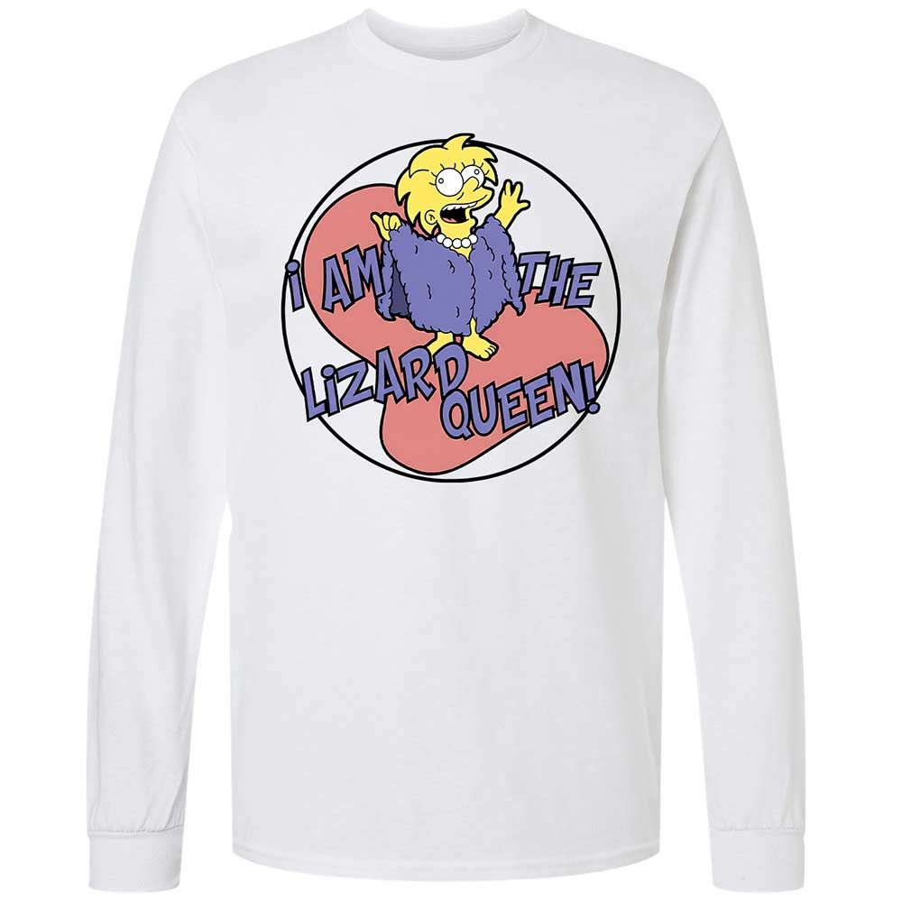 I am the Lizard Queen - White - 1