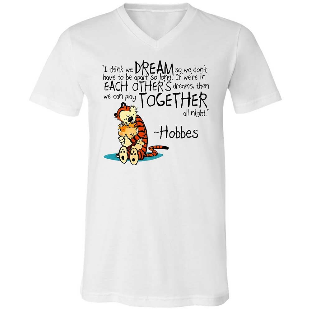 Calvin Hobbes Dreams - White - 1