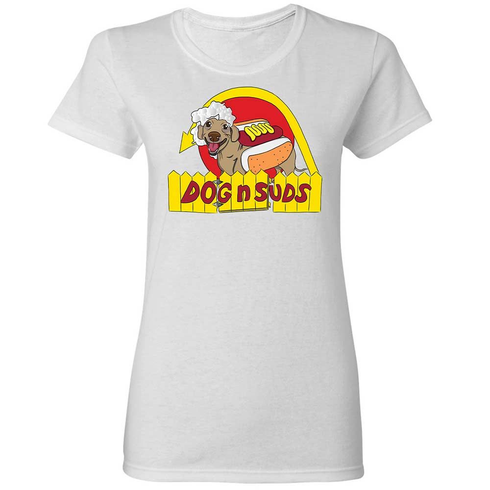 Dog n Suds Dachshund - White - 1